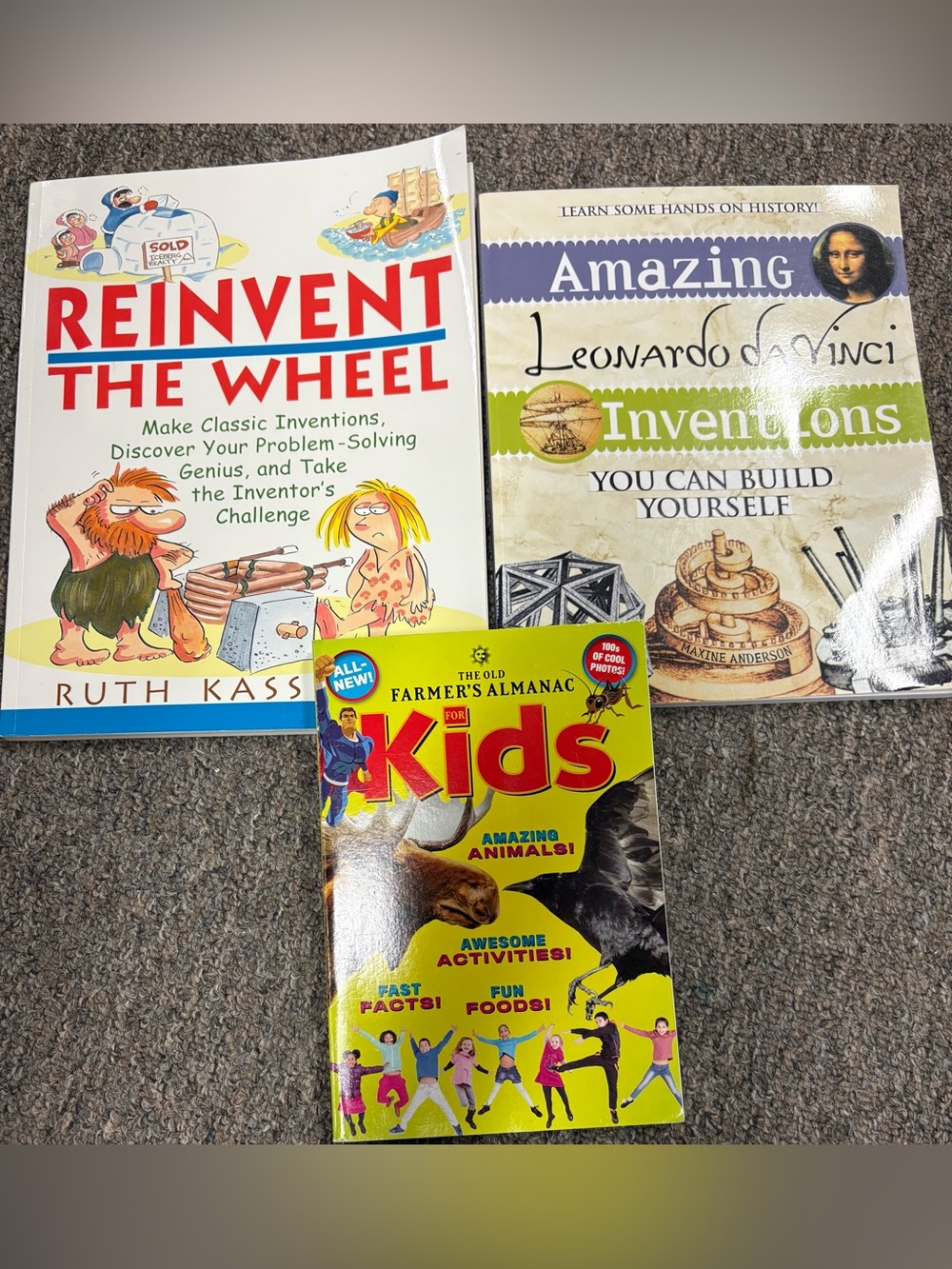 Kids Invention Science Book Bundle